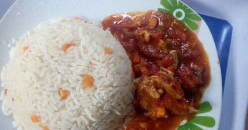 rice with stew